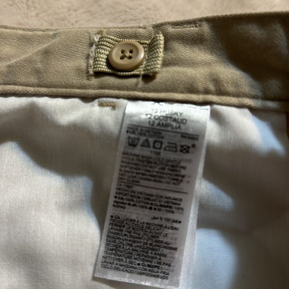 Husky Khaki Adjustable Waist Shorts - Picture 4 of 4
